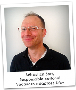 Sébastien Bort responsable national des vacances adaptées